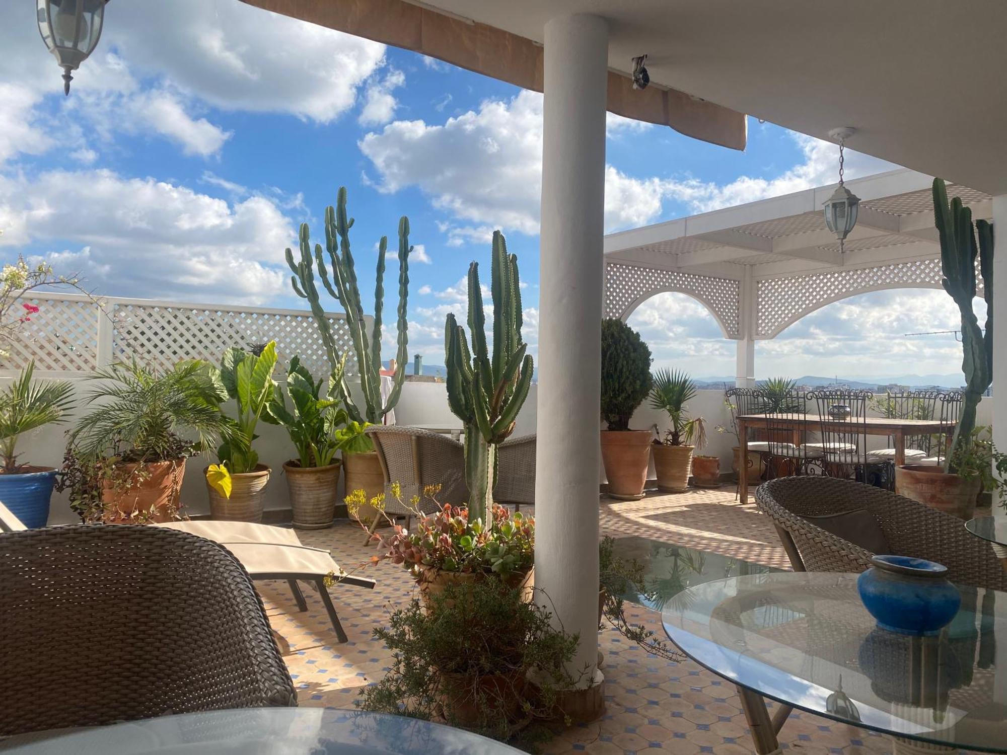 Dar Sami : Riad Avec Vue Tanger Exterior foto